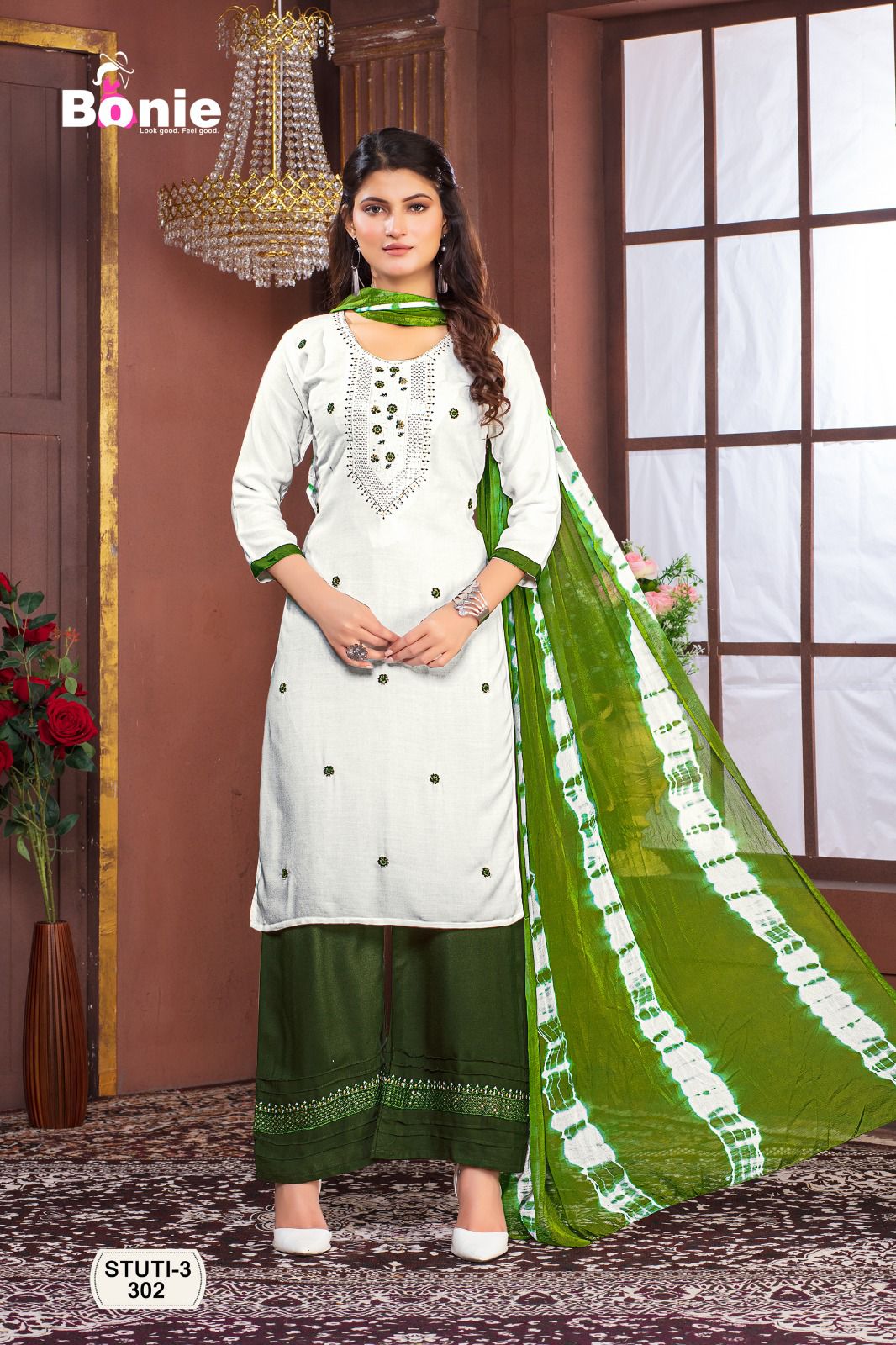 Bonie Stuti Vol 3 Casual Kurti With Bottom Dupatta Collection
